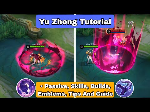 How To Use Yu Zhong Mobile Legends | Advance Tips, Guide And Combo