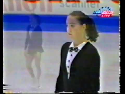 1998 European Championships - Ladies Short Program - Irina Slutskaya RUS