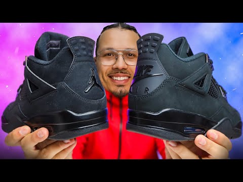 Air Jordan 4 Black Cat 2020 vs 2025