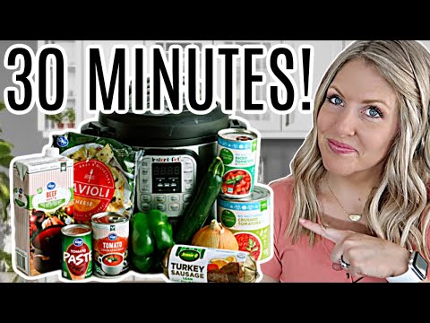 9 QUICK Dinners - 30 Minutes or Less