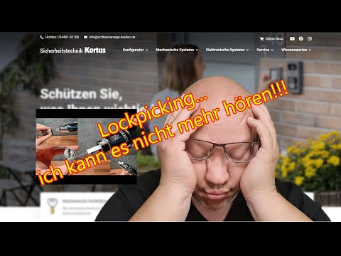 🔑Lock Picking, Schlagschlüssel oder Elektropick - ich kann es nicht mehr hören.🤬