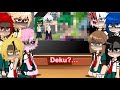 Pro Heroes Class 1 A And LOV React To Deku Completely Loses It Mha Bnha Gacha Club Life