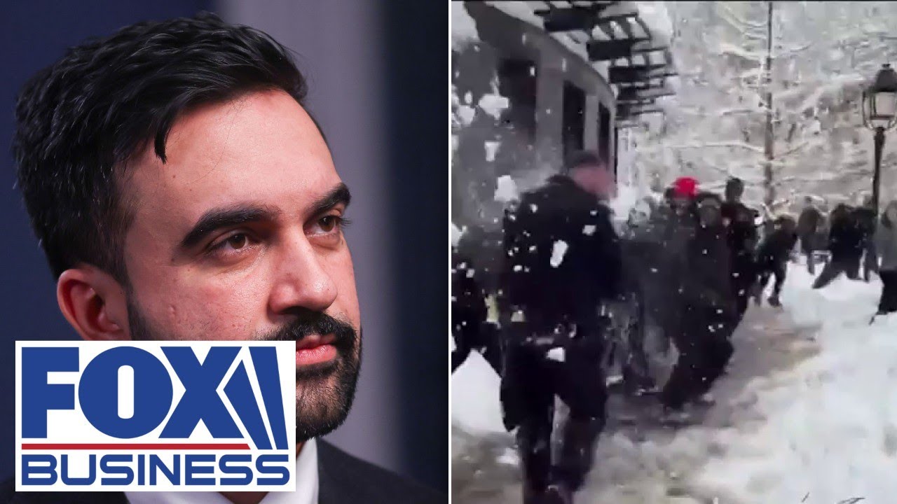 SNOWBALL FIGHT: Mamdani defends thugs who launched 'chunks of ice' at NYC police