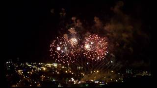 preview picture of video 'Sea Festival fireworks 2009, Klaipėda'
