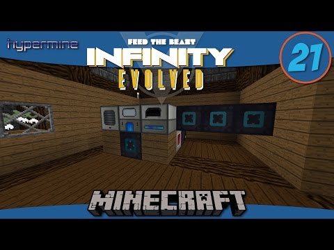 Minecraft Mods: How to build an automatic ore processing system in FTB Infinity Evolved - E21