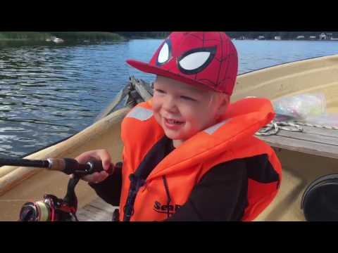 Suomen nuorin Kalakingi - Kalastus - Onginta - Eumer Fishing