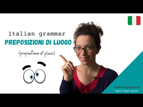 Como usar preposições de lugar italianas - Use a preposição italiana A - IN - DA - PER
