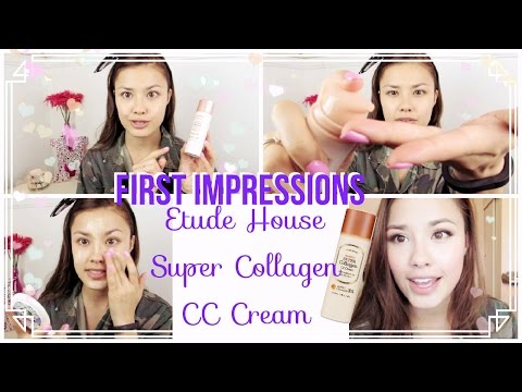 First Impressions: Etude House Moistfull Super Collagen CC Cream Review Video