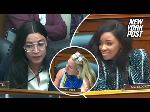 “Fake eyelashes” and “butch body”: Reps. MTG and Crockett hurl insults