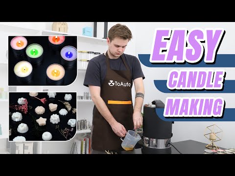 What is wax melt？Easy beginners guide to candle melt-ToAuto wax melting furnace-How i make wax melts
