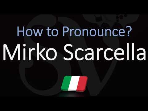 How to Pronounce Mirko Scarcella? (CORRECTLY) Italian Pronunciation