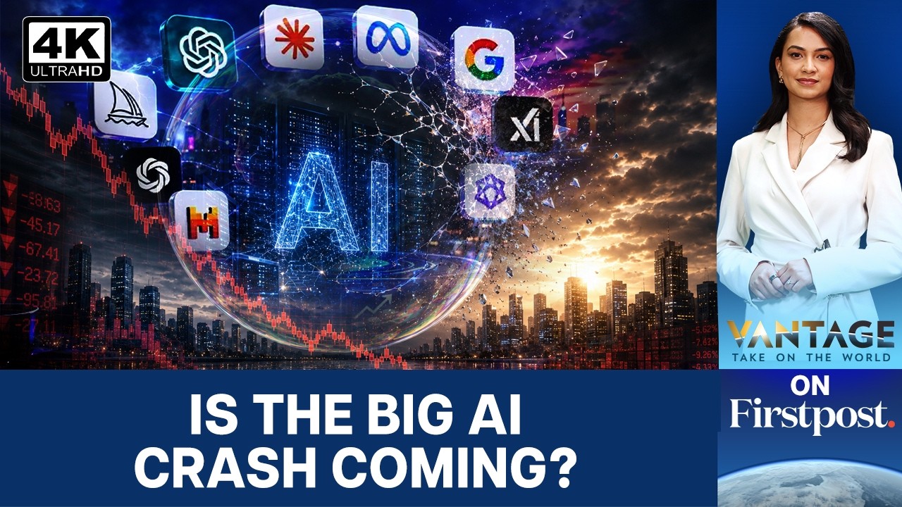 AI Bubble Fears Grow as Michael Burry, Top Economists Sound Alarm | Vantage on Firstpost | N18G | 4K