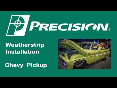 1964-1966 Chevy Truck Windshield Weatherstrip Installation