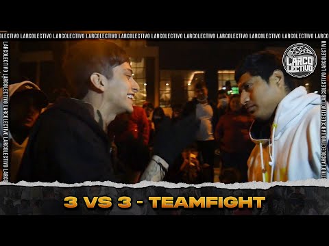 🥶​🔥​ FOX SELLO SITHO vs PAPICHA KG ALMENDRADES- SEMIFINAL | 💣 LARCOLECTIVO TEAMFIGHT 3 vs 3