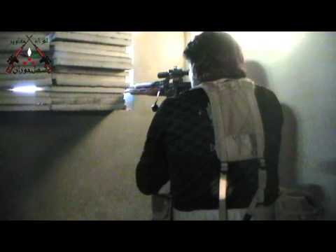 عملية عناص عناصر النظام من قبل لواء مغاوير سهل حوران في مدينة بصرى الشام في ريف درعا