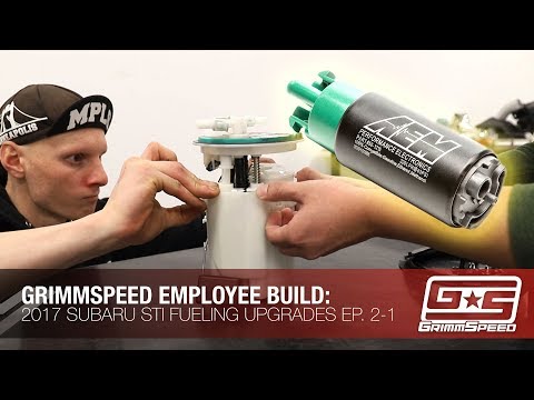2017 STI Fuel Pump Install! Employee Build: Muchee's Subaru STI | EP. 2.1