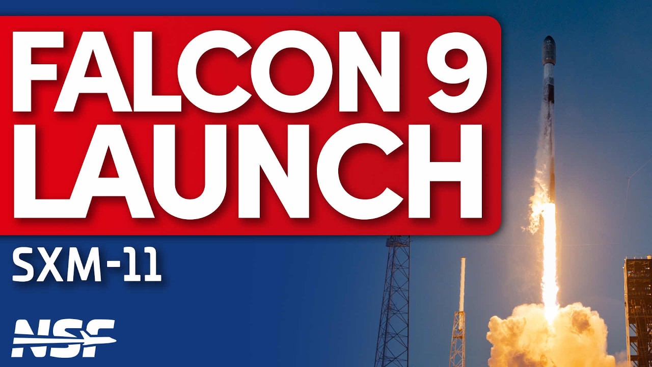 SpaceX Falcon 9 Launches SXM-11