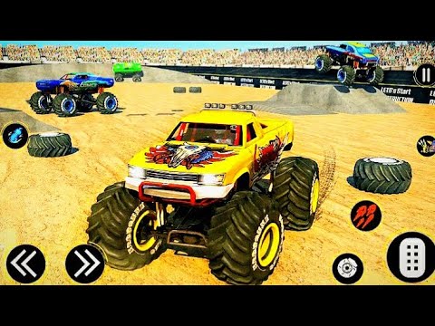 Monster Truck Crash Stunts Demolition Derby 2021 || Monster Truck Demolition Game Android Gameplay