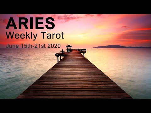 ARIES WEEKLY TAROT READING  "UNKNOWN TERRITORY ARIES!" June 15th-21st 2020 Intuitive Forecast
