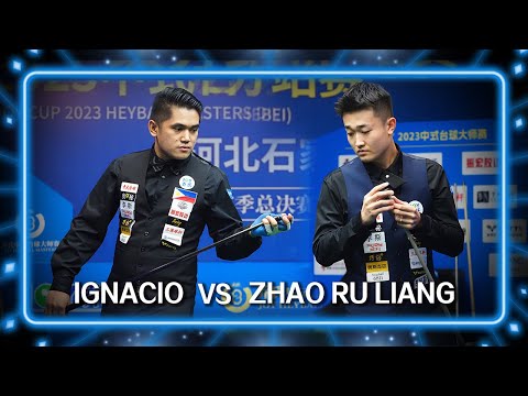 Zhao Ru Liang (CHN) VS Jeffrey Ignacio（PH)  | 2023 JOY Heyball Masters Shijiazhuang Station