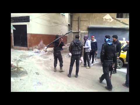 عملية السيطرة على قسم اليرموك من قبل لواء أبابيل حوران في دمشق