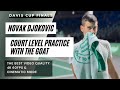 The Best Novak Djokovic Practice Video (Highest quality | Davis Cup Finals 2023 | The GOAT)