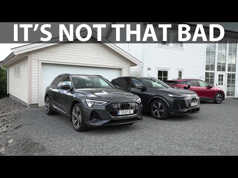 Audi e-tron 55 quattro Bereiktest