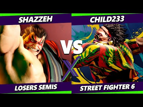 F@X 517 Losers Semis - Shazzeh (Honda) Vs. Child233 (Dee Jay) Street Fighter 6
