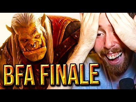 Asmongold Reacts To BFA Cinematic FINALE - Saurfang VS Sylvanas (Patch 8.2.5 War Campaign)