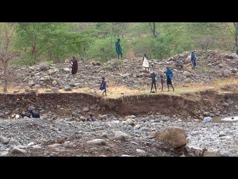 View from Camp:  Pastoral Scene near Kibish in the Omo Valley