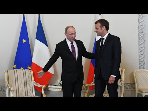ملفا سوريا وأوكرانيا يطغيان على زيارة إيمانويل ماكرون إلى روسيا