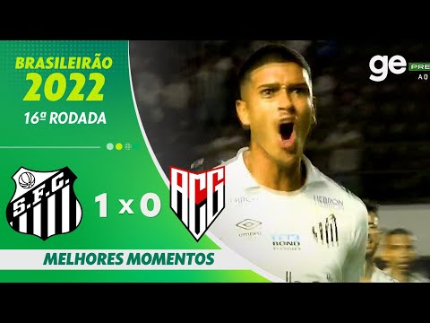 Vídeo / Santos 1 x 0 Atlético-GO - Brasileiro 2022!