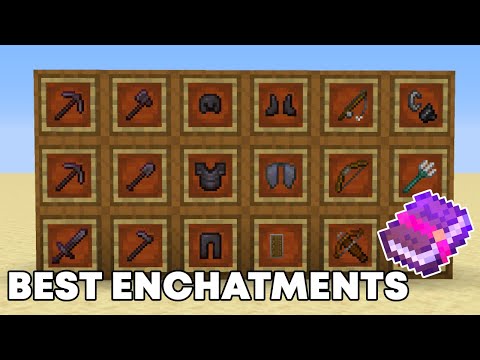 Best Enchantments For All Armor/Tools/Gear In Minecraft (1.16.5+)