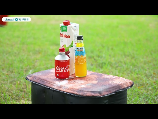 مركا قابلة للنفخ والطي 45* 29* 29 سم- خفيف وسهل الحمل، سريع النفخ والتجهيز، مقاوم للظروف الخارجية،ضمان سنتان