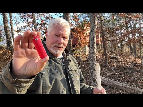 How To Empty BIC Ignite Damp Punk Wood, Leaves, And Sticks