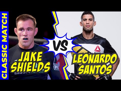 Jake Shields vs Leonardo Santos ADCC 2005 BJJ UFC MMA GRAPPLING
