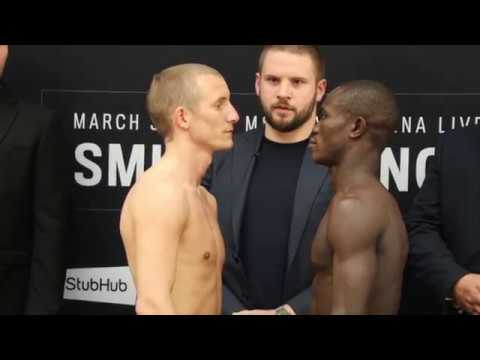 BABY FACE RETURNS! - PAUL BUTLER v FADHILI MAIJIHA - OFFICIAL WEIGH-IN VIDEO IN LIVERPOOL