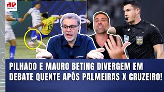 ‘Pelo amor de Deus! Você precisa estudar a regra’; deJobate ferve | Polêmicas | Palmeiras x Cruzeiro