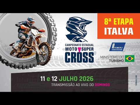8ª ETAPA DO CAMPEONATO CARIOCA DE MOTOCROSS E SUPERCROSS (ITALVA-RJ) DOMINGO 2026