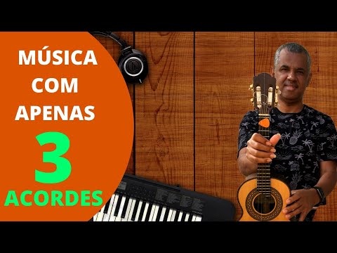 MÚSICA FÁCIL NO CAVAQUINHO COM APENAS 3 ACORDES