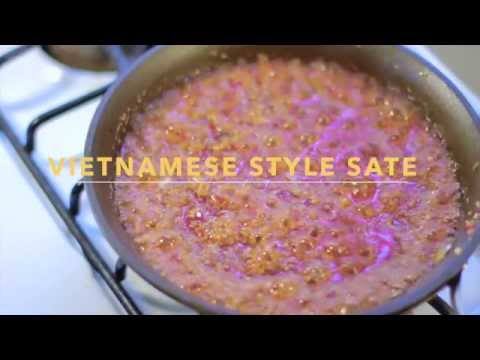 Learn how to cook a tasty Vietnamese Sate with Back of the Bike Tours!