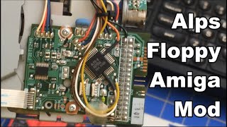 Converting an Alps Floppy to Work with my New Amiga 600 - #AMayGA