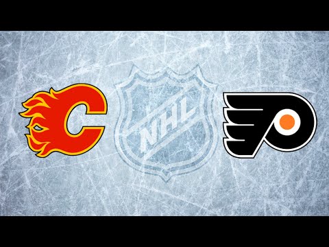 NHL Philadelphia Flyers vs Calgary Flames / Oct.30, 2021/Goals only