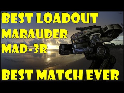 Best Loadout - Marauder MAD-3R - Dual ER PPC & Gauss Rifle