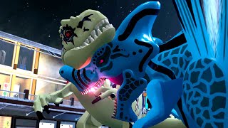 TSUNOREX KAION VS GIGANOTOSSAURO no LEGO Jurassic World