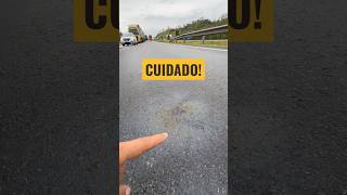 Óleo na pista
