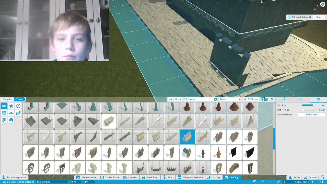 een beetje verdergewerkt... (PLANET COASTER)