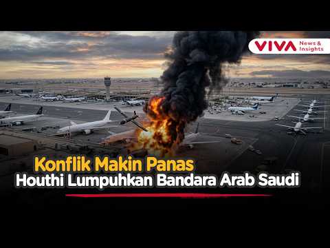 Drone Houthi Serang Bandara di Arab Saudi, Penerbangan Dihentikan Sementara | Viva News Daily