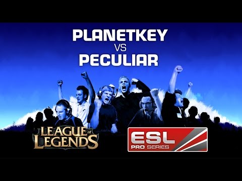 Planetkey Dynamics vs. peculiar gaming - Group A - EPS Germany Summer 2014 - League of Legends