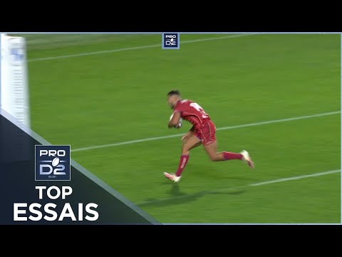TOP Essais de la J14 – PRO D2 – Saison 2020-2021